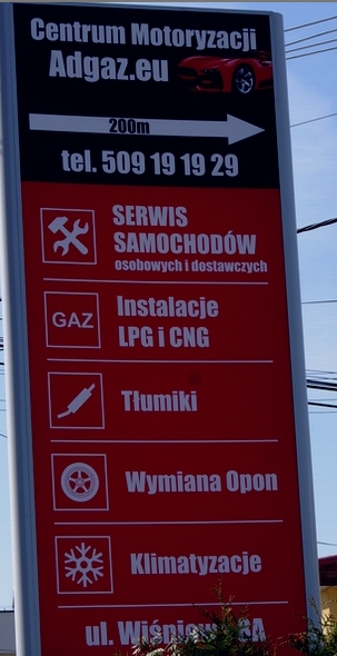 Adgaz mechanika auto gaz Ursynów Piaseczno Wiśniowa 8a